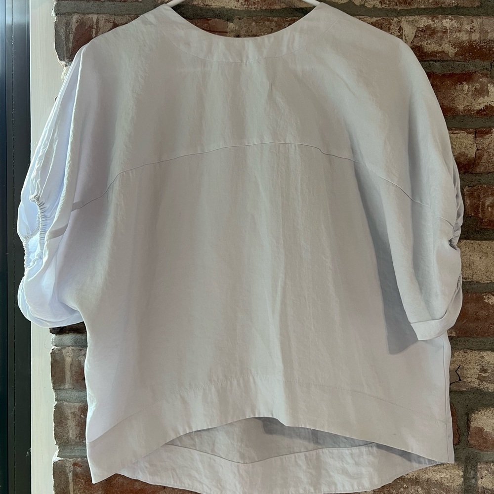 Prologue White Boxy Blouse Relaxed Fit